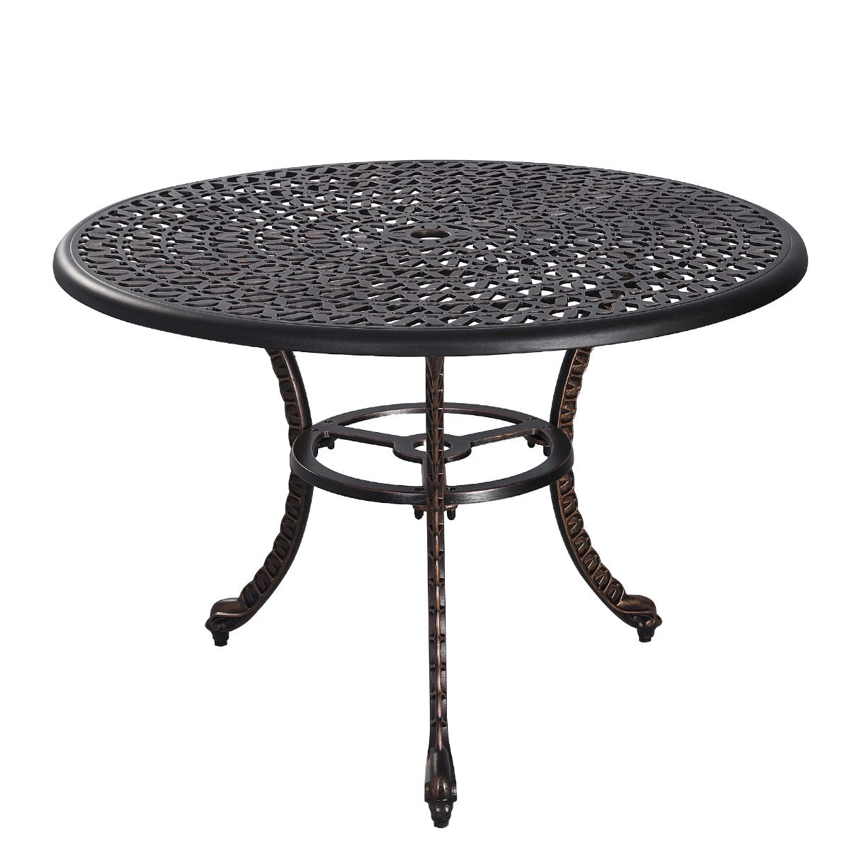 Prato Cast Aluminium Dining Table